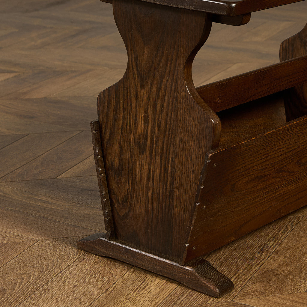 英国 クラシック マガジンラック サイドテーブル