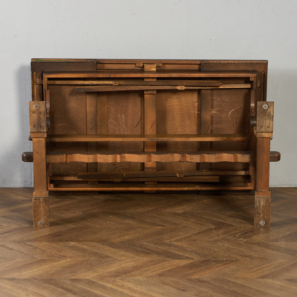 英国 クラシック ドローリーフ ダイニングテーブル