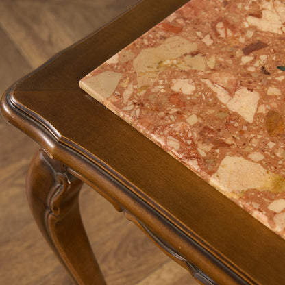 英国 クラシック 大理石 ネストテーブル サイドテーブル #96617