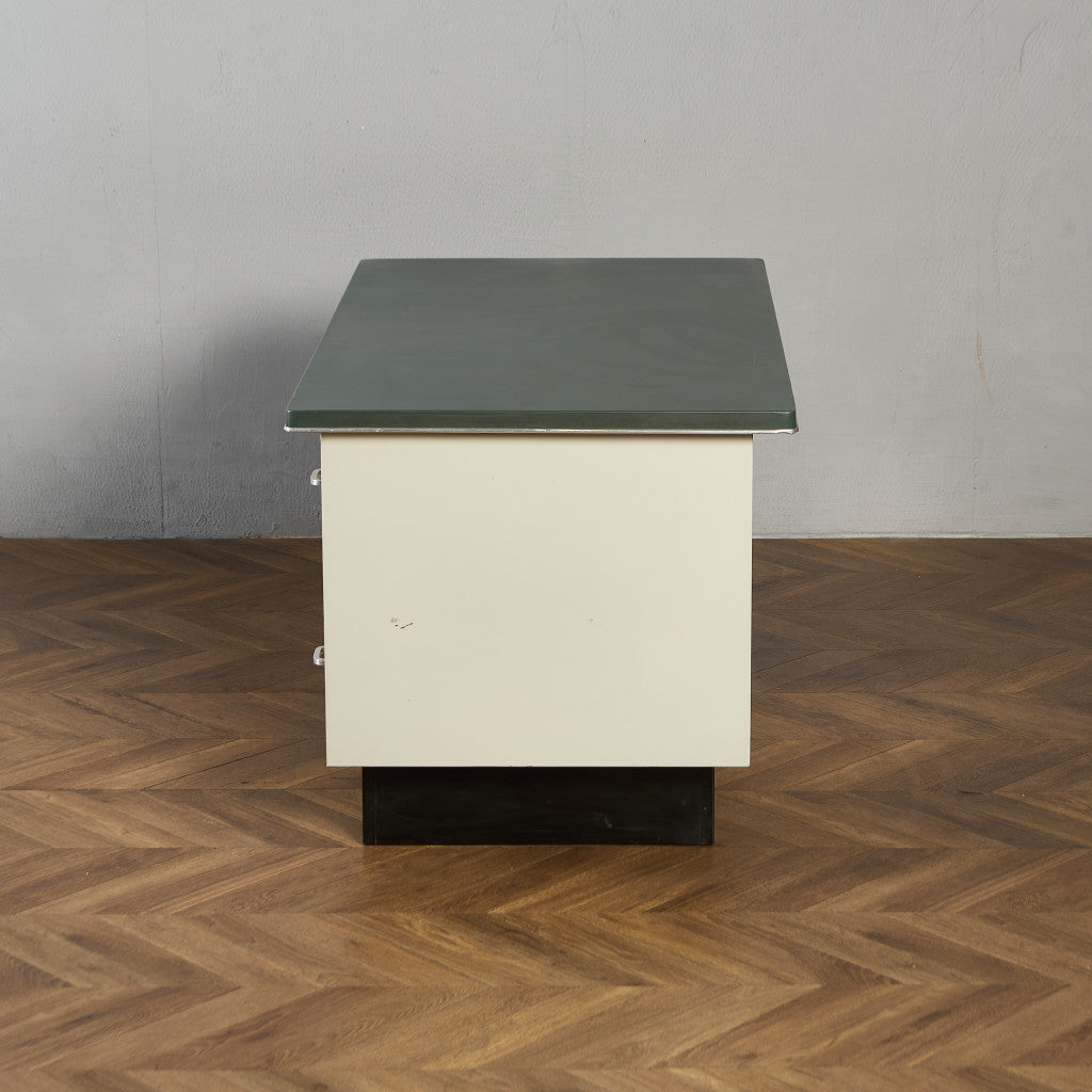 英国 ヴィンテージ 両袖 デスク