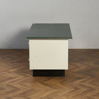 英国 ヴィンテージ 両袖 デスク