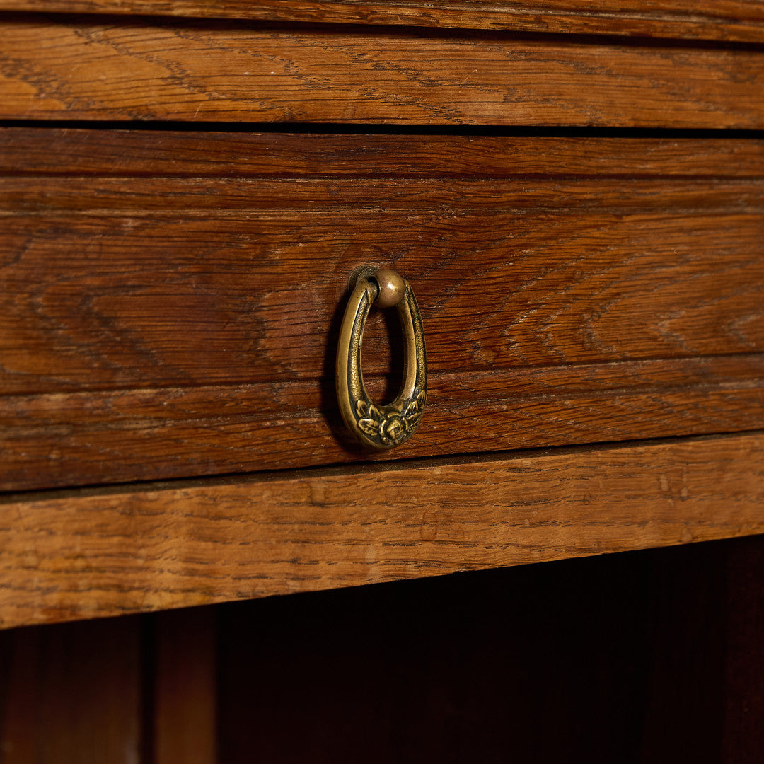 英国 クラシック 大理石 サイドキャビネット #96636