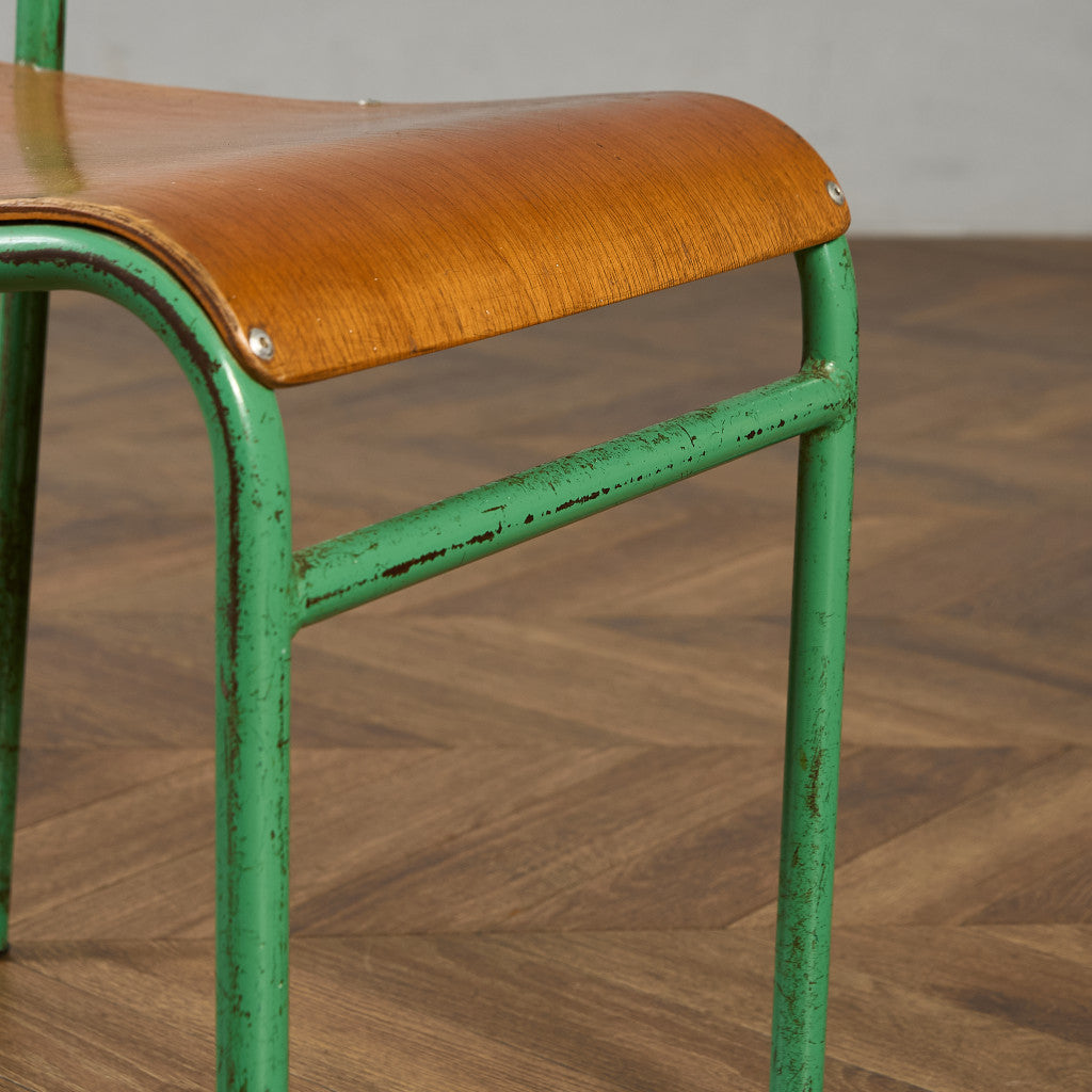 ヴィンテージ スタッキング スクールチェア