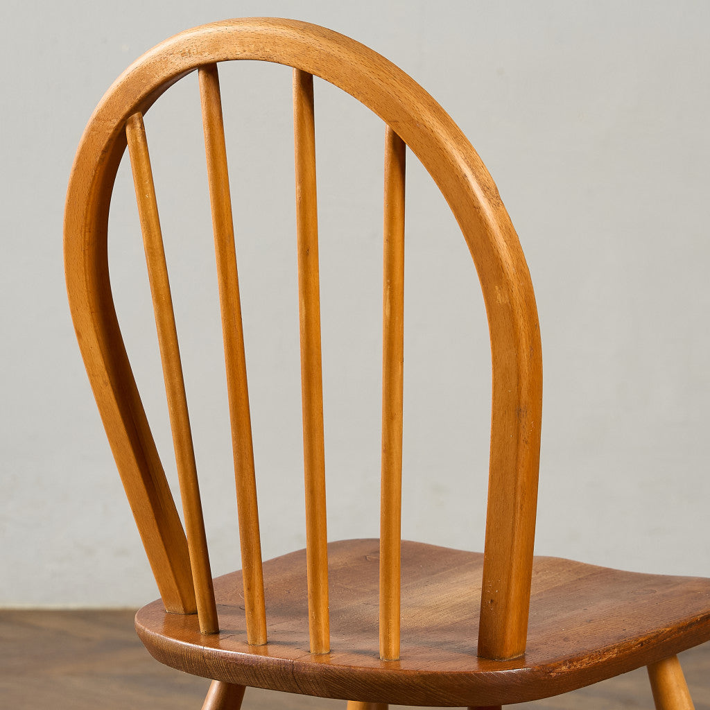 アーコール ERCOL ヴィンテージ 4本 スポーク フープバックチェア