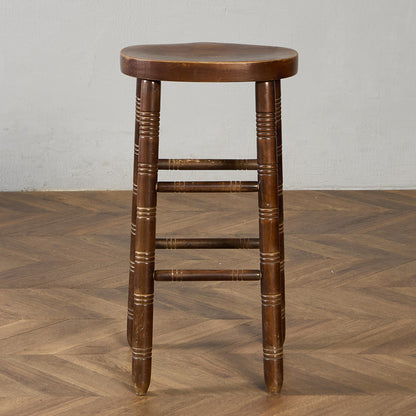 イギリス ヴィンテージ ハイ スツール