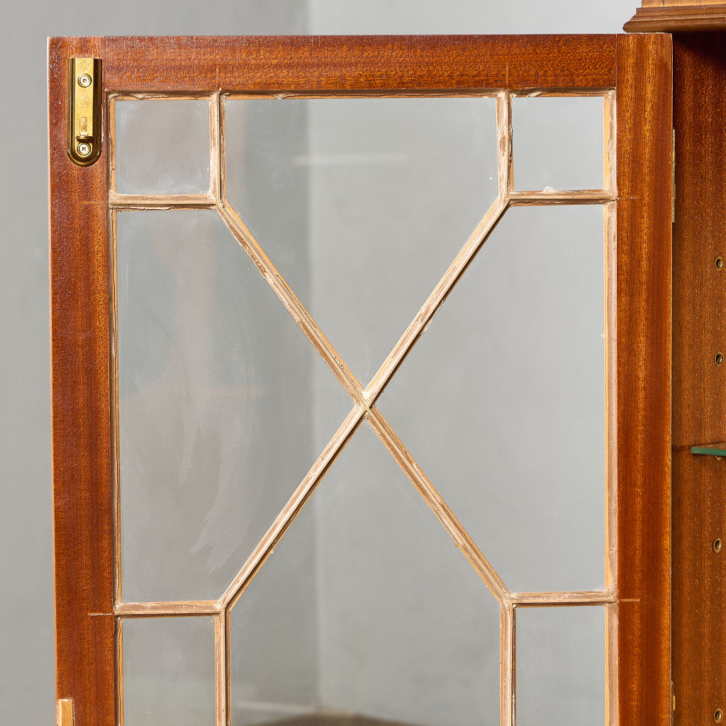 英国 クラシック エドワーディアン ブックケース  食器棚