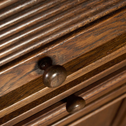 英国 クラシック ロールトップ ライティング ビューロー