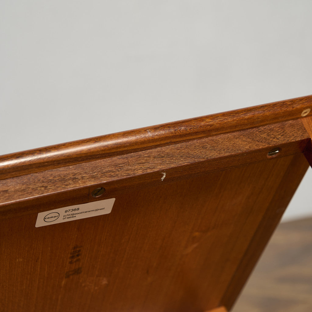 Astro セラミックタイルトップ ネストテーブル