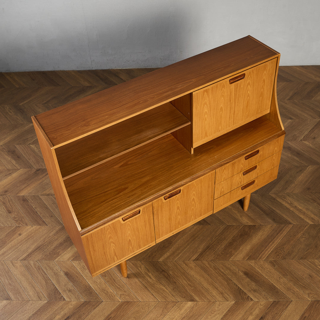 英国 ヴィンテージ ハイサイドボード ハイボード