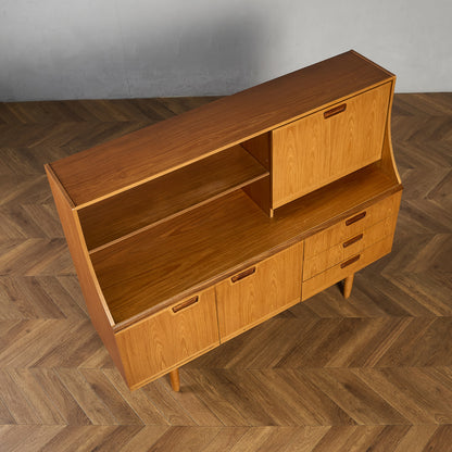 英国 ヴィンテージ ハイサイドボード ハイボード