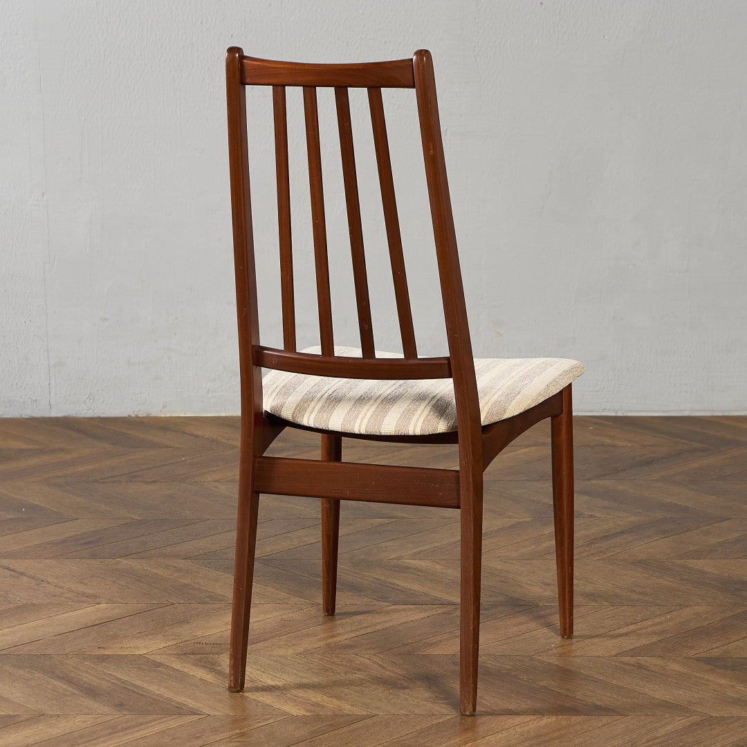 ヴィンテージ スラットバックチェア 座面張替え済み