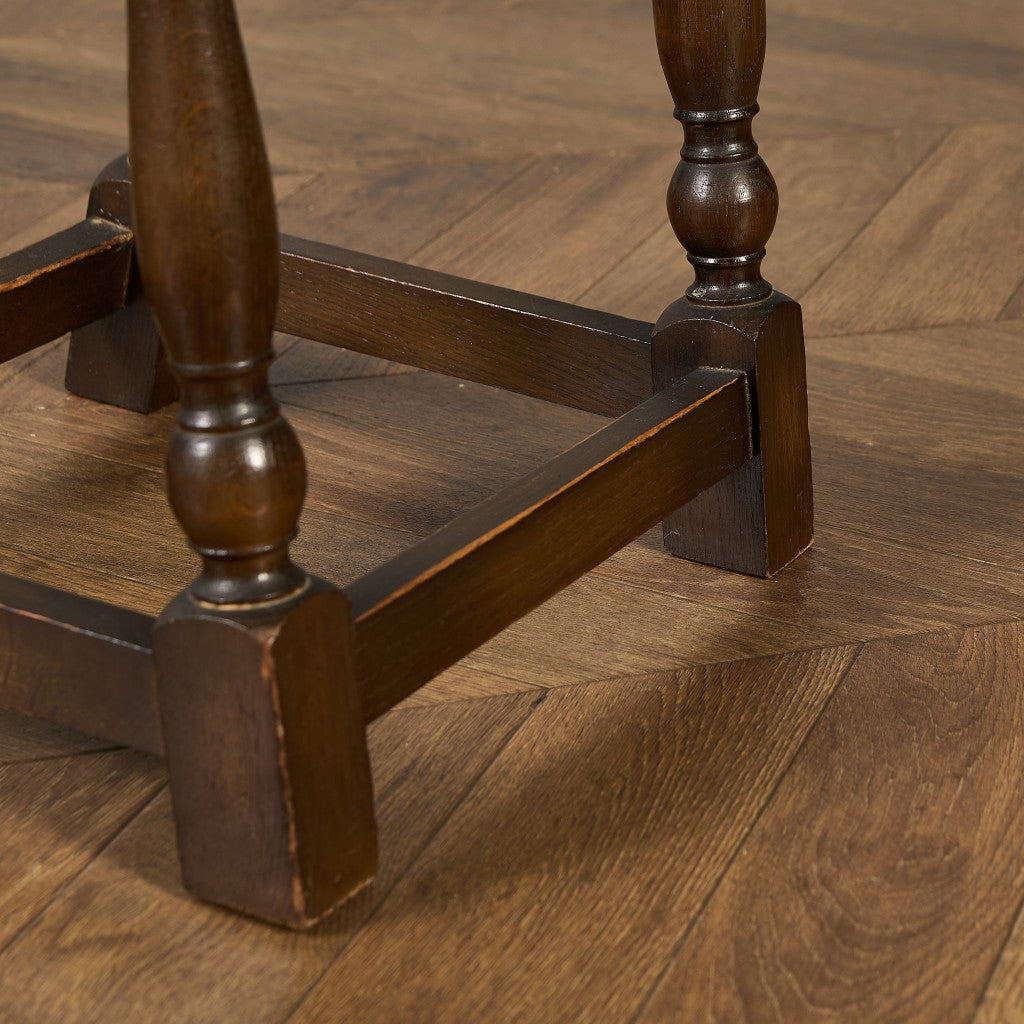 英国 クラシック ターントップ ドロップリーフ サイドテーブル