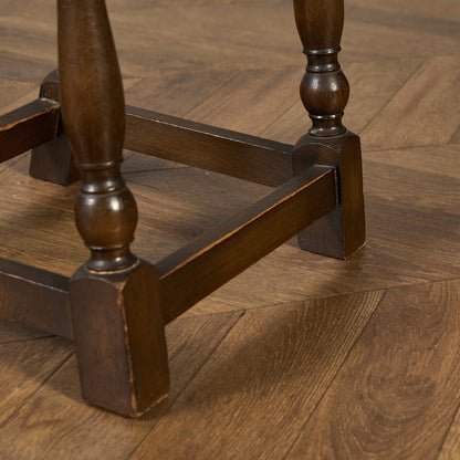 英国 クラシック ターントップ ドロップリーフ サイドテーブル