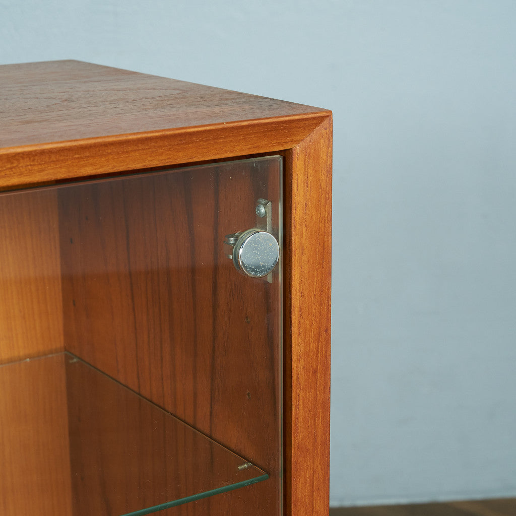 デンマークヴィンテージ オープンブックケース / カスタム アイアンヘアピンレッグ