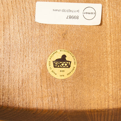 アーコール ERCOL ヴィンテージ 4本 スポーク フープバックチェア ラウンドゴールドラベル #89987