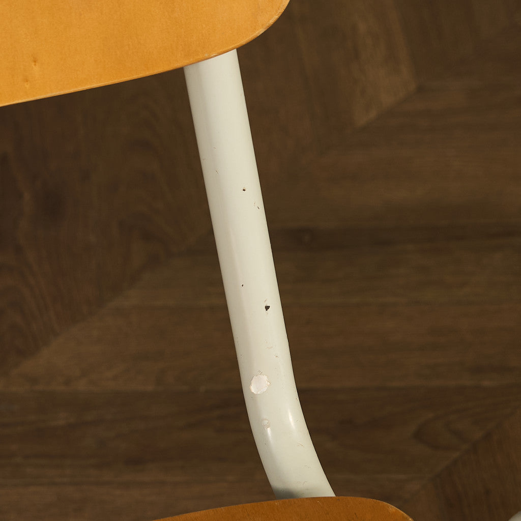 イギリス ヴィンテージ スタッキング スクールチェア