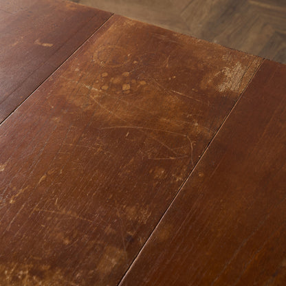 イギリス ヴィンテージ ドロップリーフ ゲートレッグテーブル