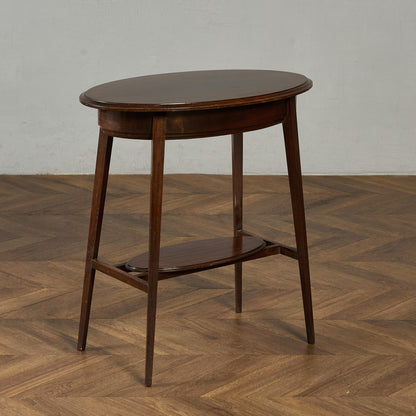 マホガニー材 サイドテーブル