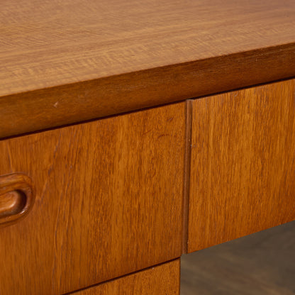 ヴィンテージ ドレッシングデスク 両袖デスク