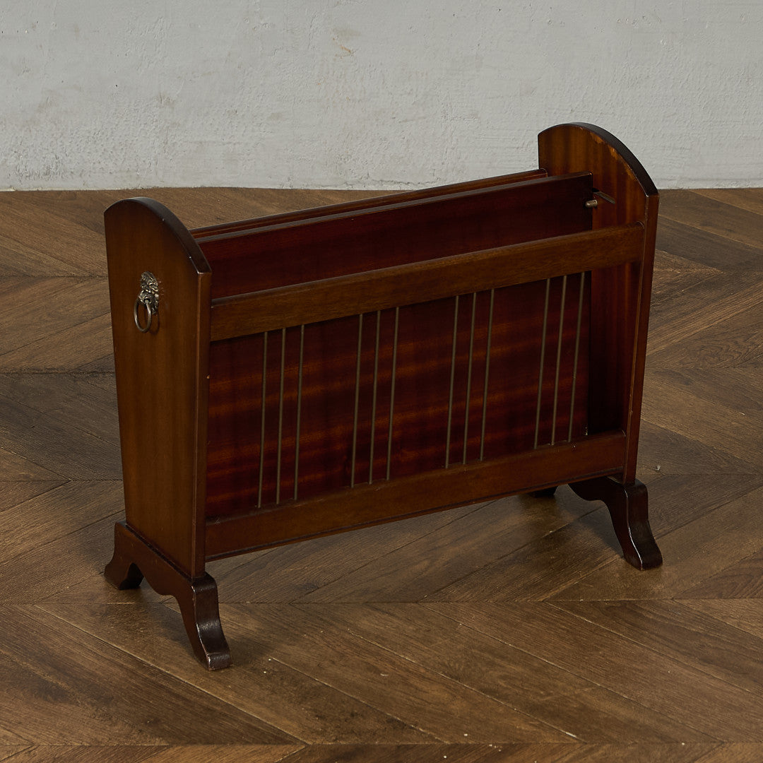 英国 クラシック マガジンラック