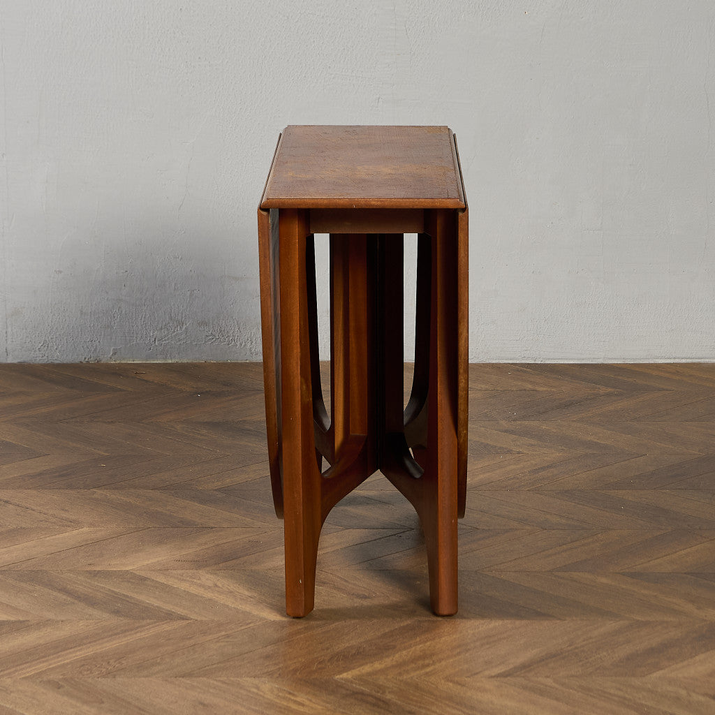 イギリス ヴィンテージ ドロップリーフ ゲートレッグテーブル