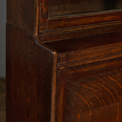 英国 クラシック スタッキング ビューロー ブックケース