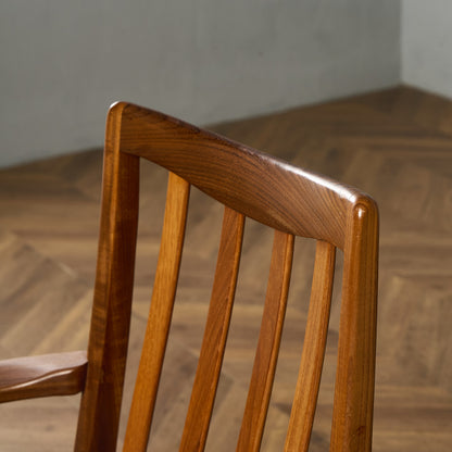 スラットバック アームチェア 座面張替え済み