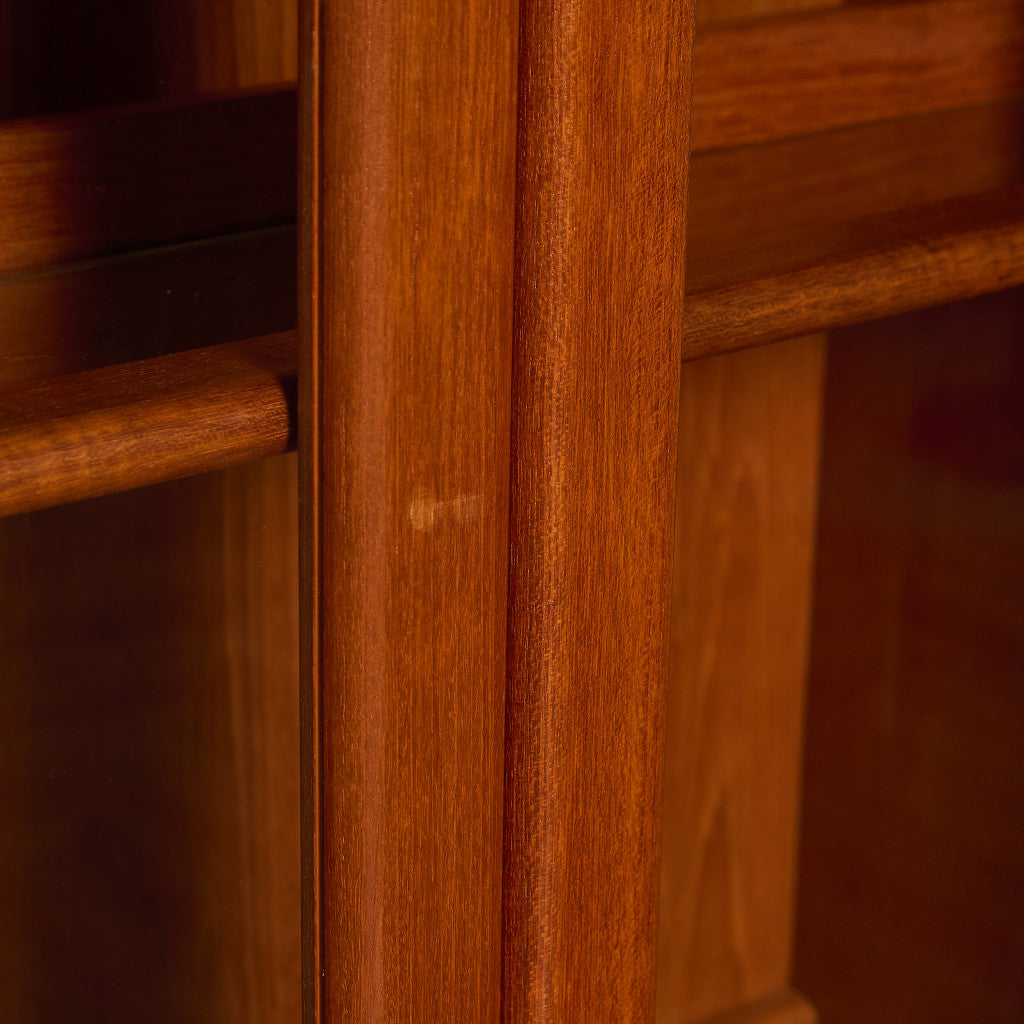 ヴィンテージ ガラス キャビネット