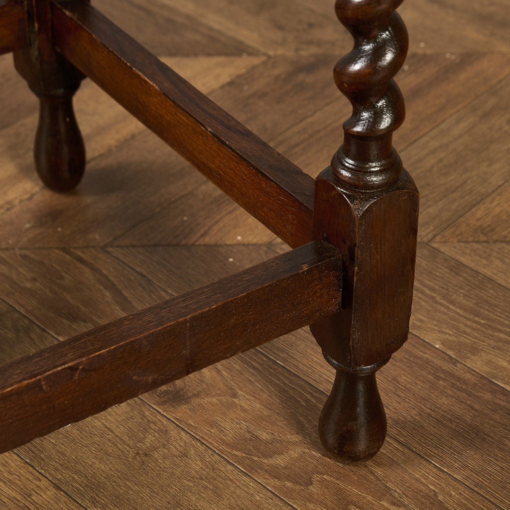 英国 クラシック バーリーシュガーツイスト サイドテーブル