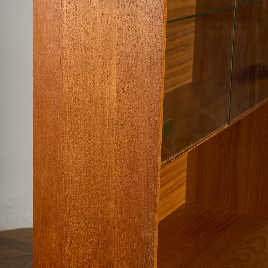 英国 ヴィンテージ ウォールユニット 本棚