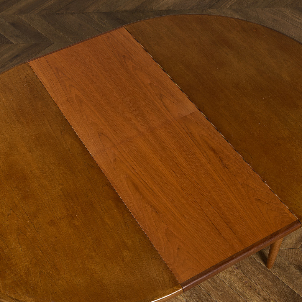 エクステンション ラウンド ダイニングテーブル