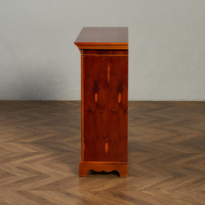 英国 クラシック エドワーディアン様式 ブックケース 食器棚