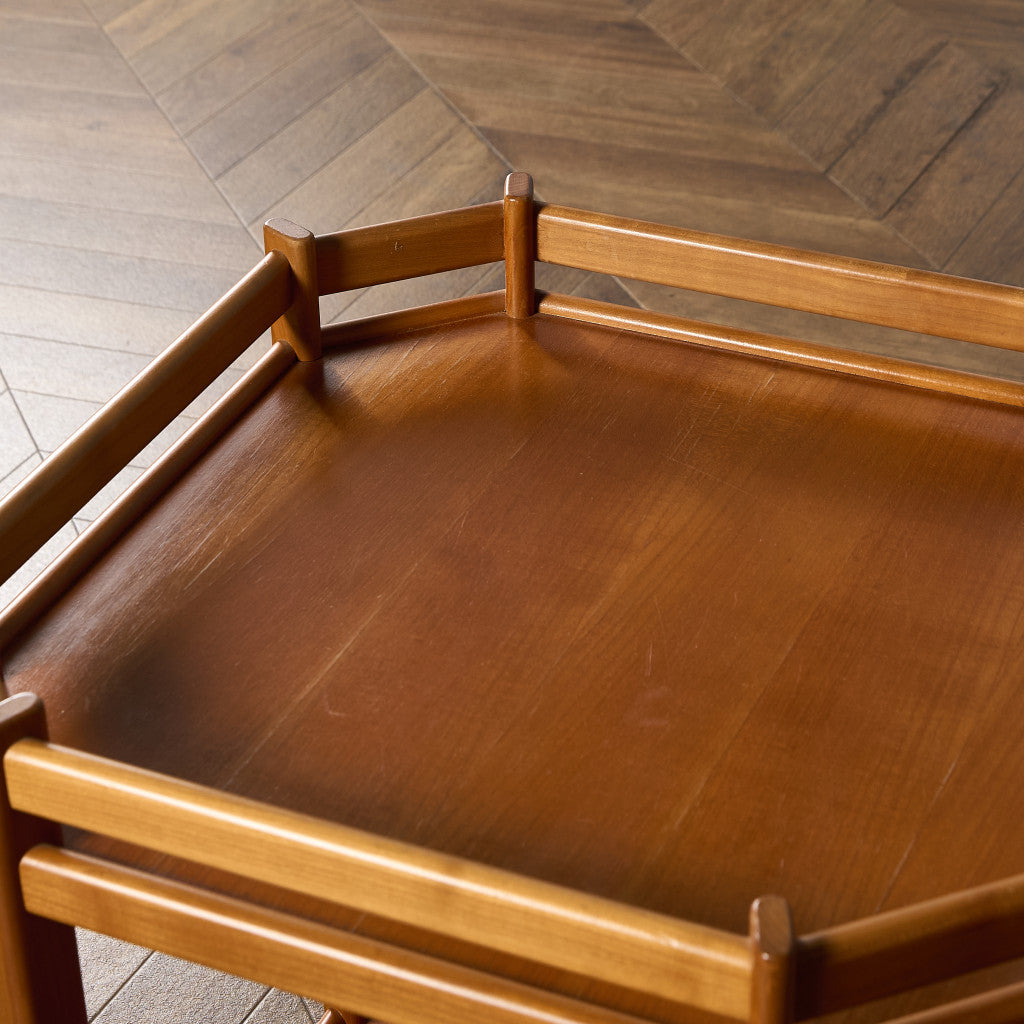 英国 ヴィンテージ サイドテーブル トロリー ワゴン