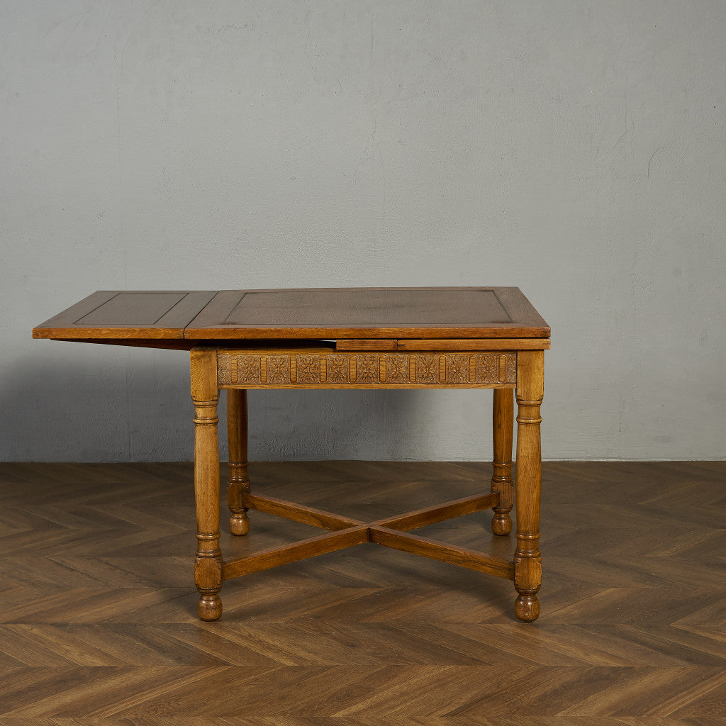 英国 クラシック ドローリーフ ダイニングテーブル