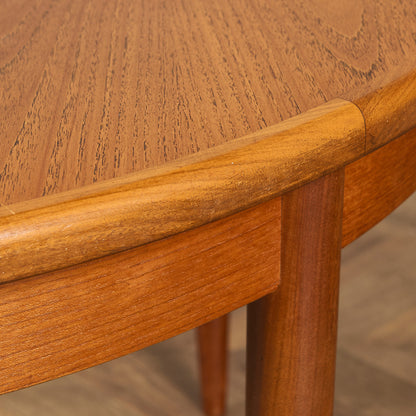 エクステンション ラウンド ダイニングテーブル