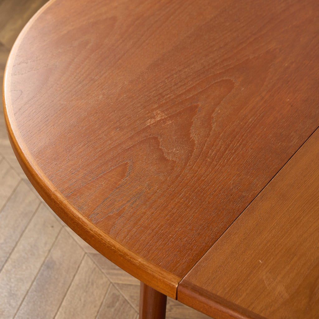 エクステンション ラウンド ダイニングテーブル