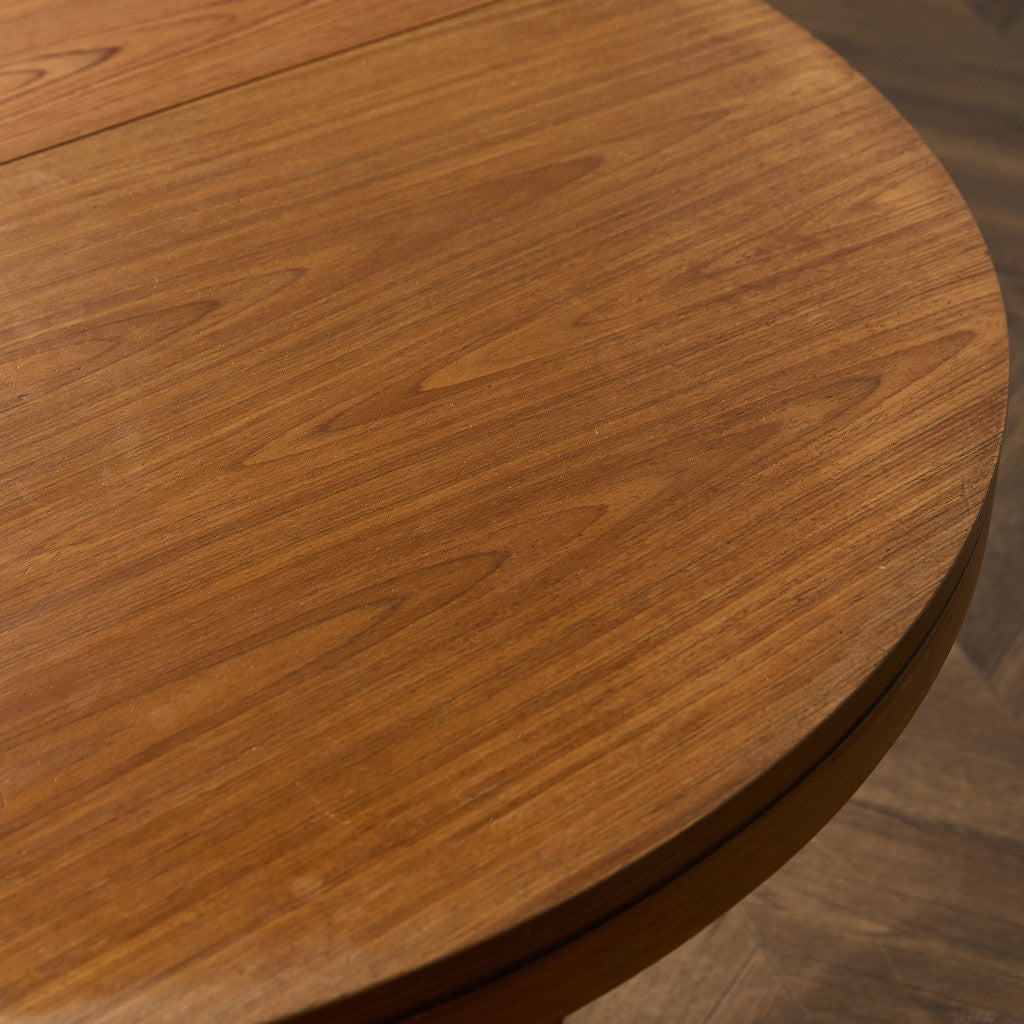 英国 ヴィンテージ エクステンション ラウンド ダイニングテーブル