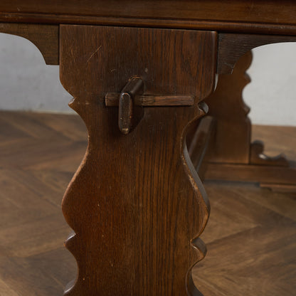 英国 クラシック ドローリーフ ダイニングテーブル