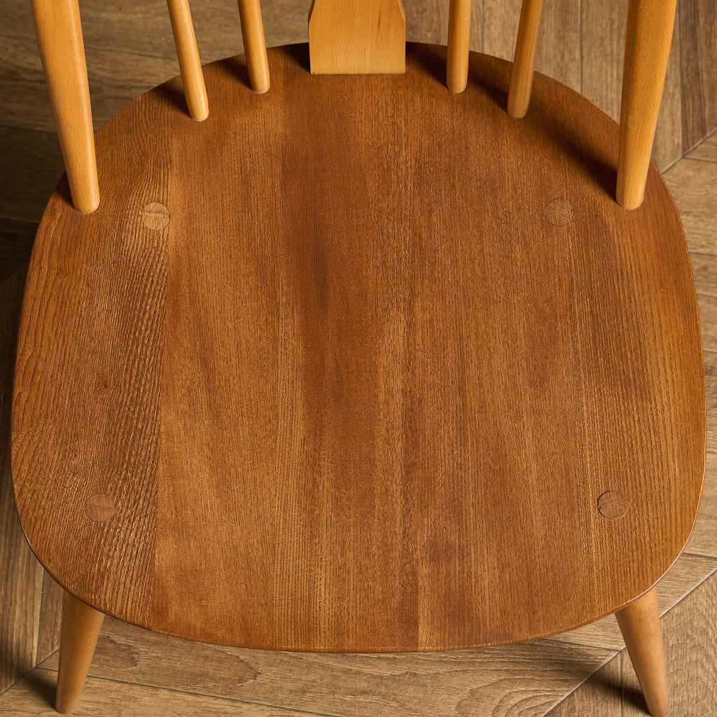 アーコール ERCOL スワンバックチェア ラウンドゴールドラベル #97079