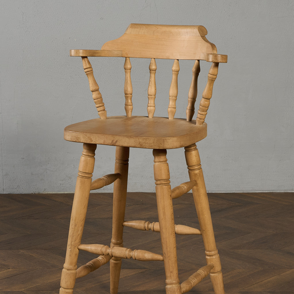 英国 アンティーク カウンターチェア ハイスツール