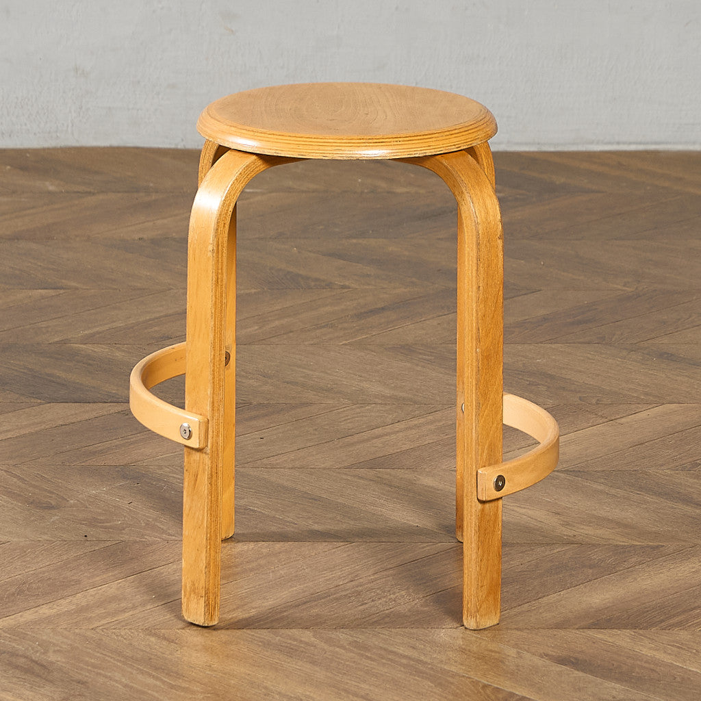 デンマーク LEIKA ヴィンテージ ベントウッド スツール