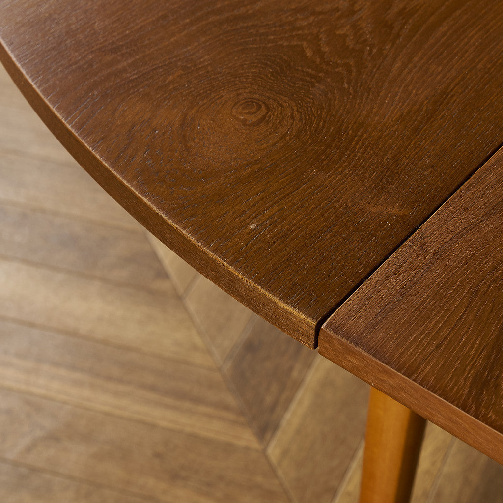 英国 ヴィンテージ ラウンド ダイニングテーブル #89640