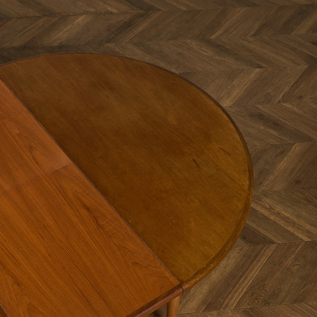 エクステンション ラウンド ダイニングテーブル