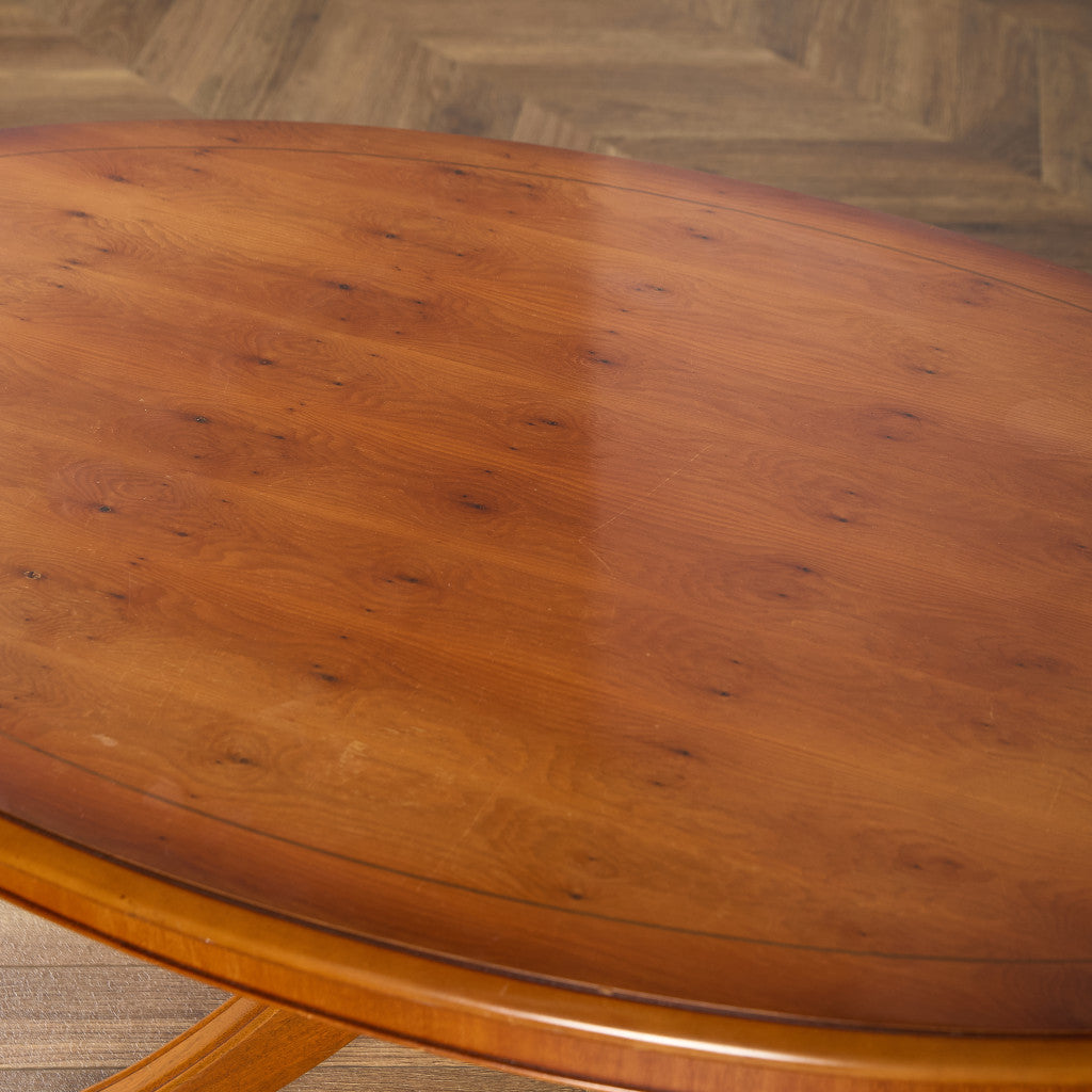 リージェンシー 様式 オーバル センターテーブル