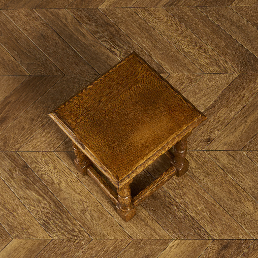 英国 クラシック オーク材 ネストテーブル #89838