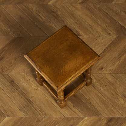 英国 クラシック オーク材 ネストテーブル #89838