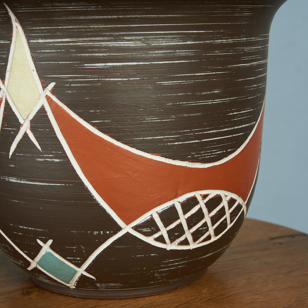 German Art Pottery フラワーベース