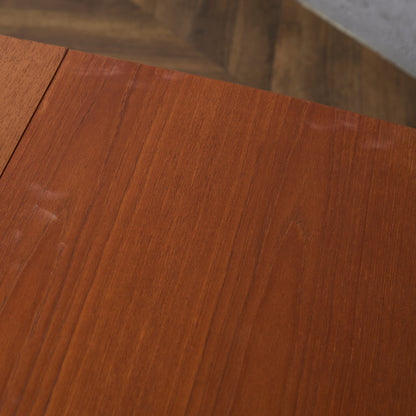 ヴィンテージ エクステンション オーバル ロング ダイニングテーブル