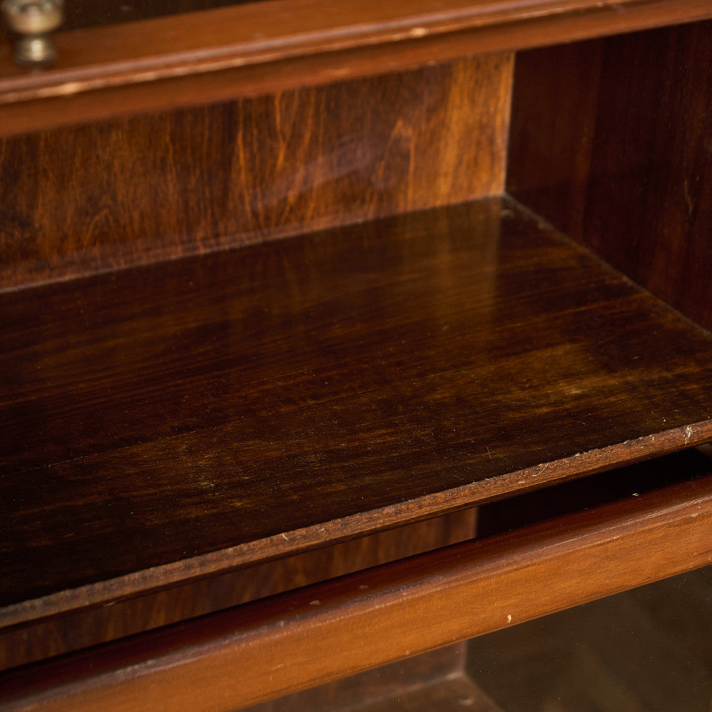 英国 クラシック 3段 スタッキング ブックケース