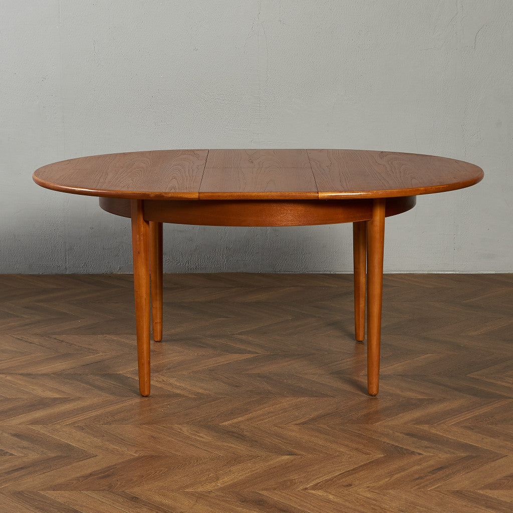 ヴィンテージ エクステンション ラウンドダイニングテーブル